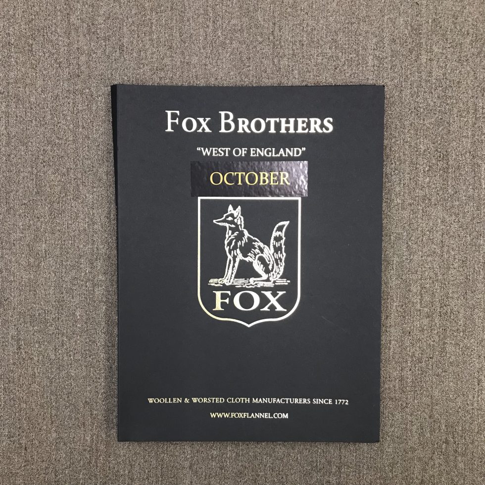 FOX BROTHERS 250Year Anniversary collection「 OCTOBER 」