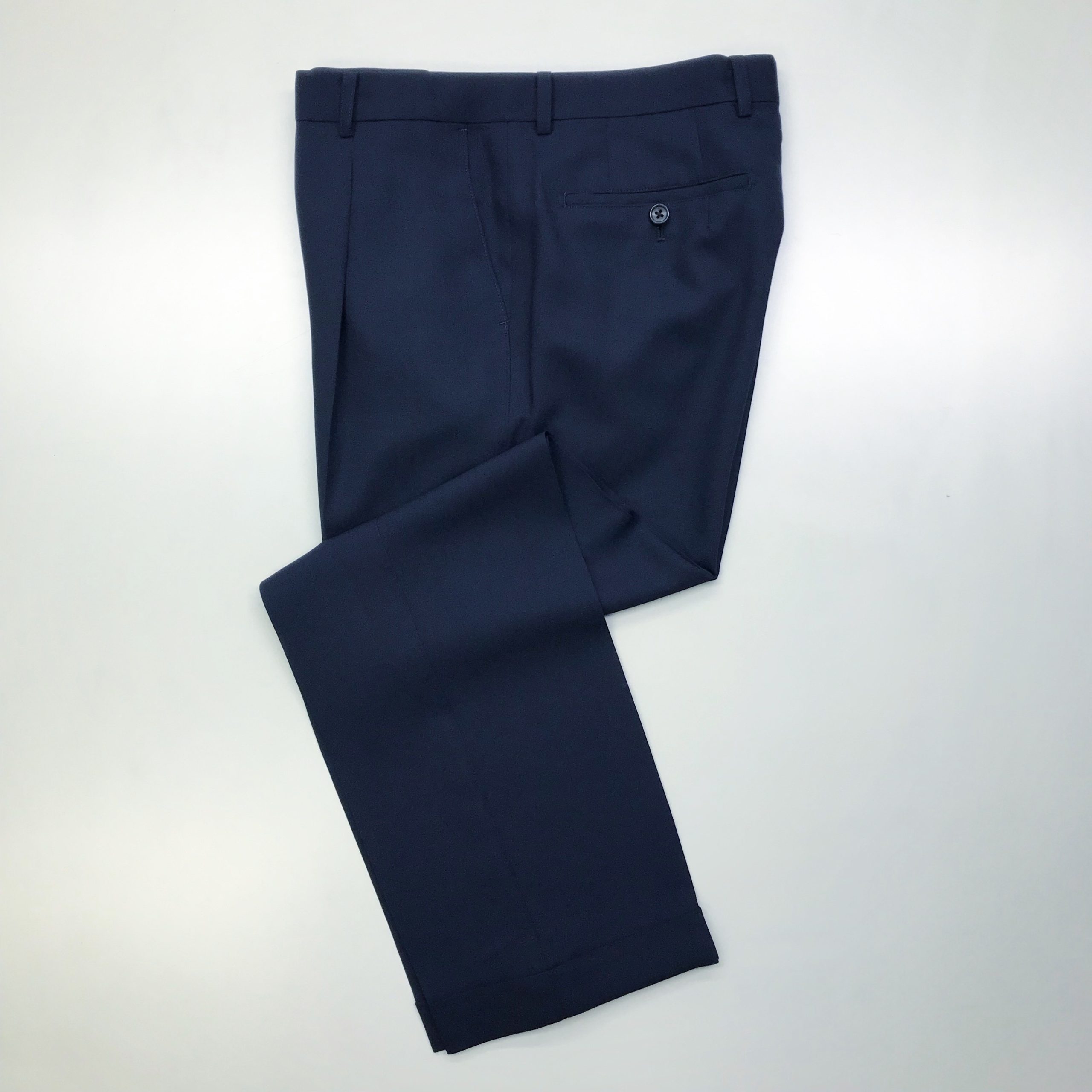 DOMESTIC　/　NAVY CREPE TROUSERS