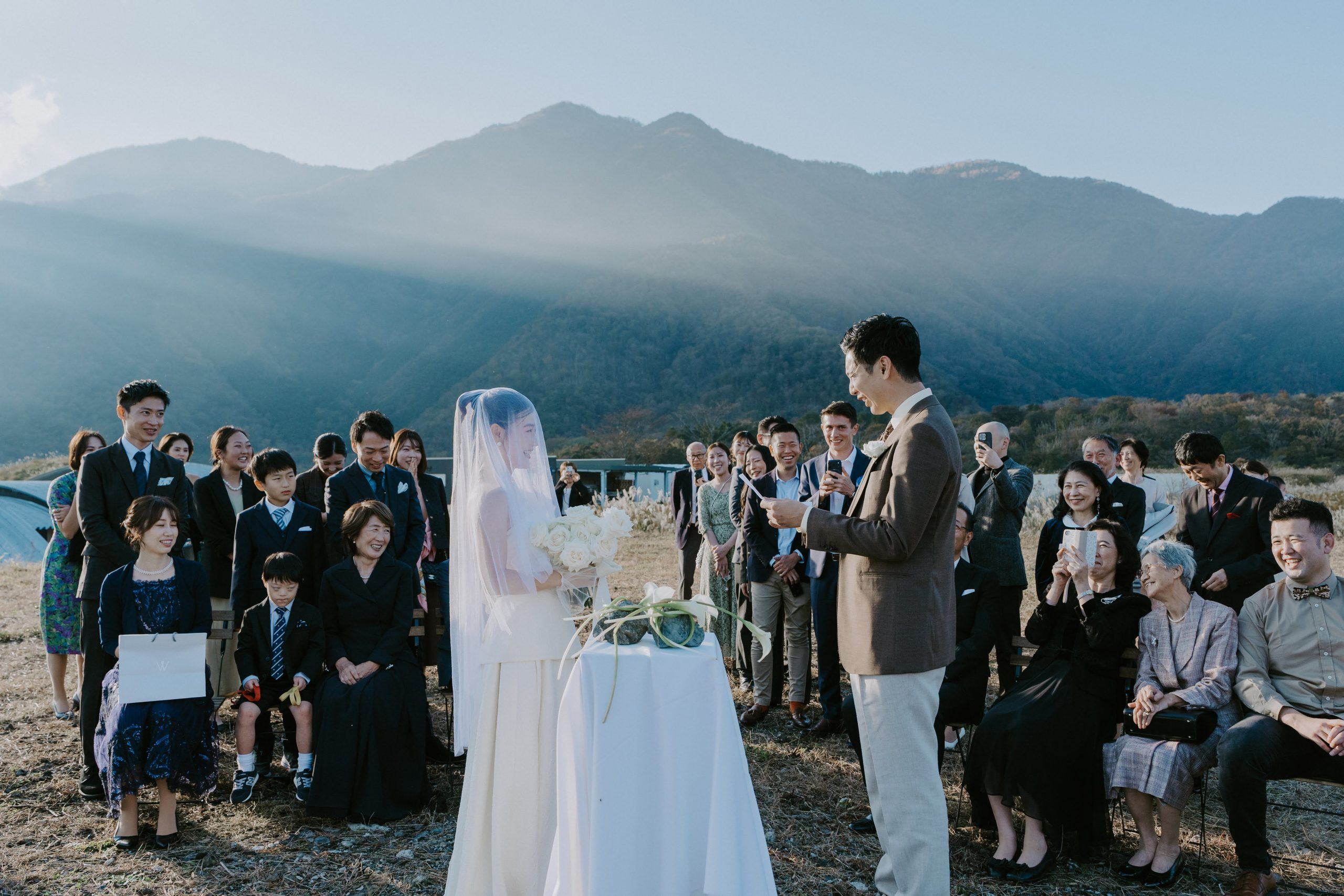 Winery の大地で祝杯を